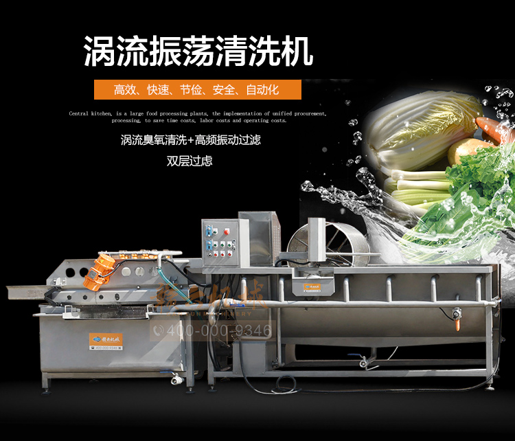 谷纬GW-XC-003涡流振荡洗菜机清洗机(图1)